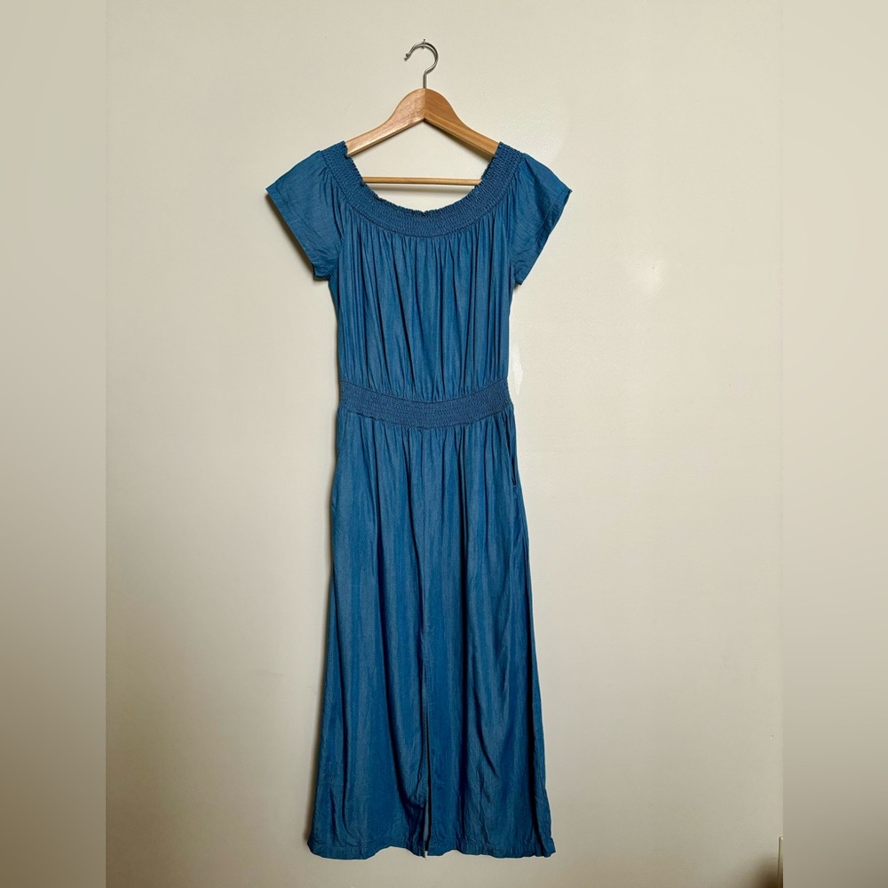 Flowy Chambray Dress